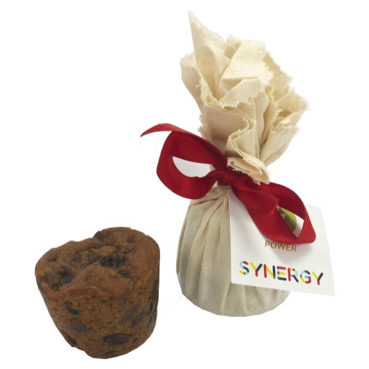 Christmas Puddings With Tag